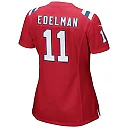 Zennovawear Julian Edelman 11 New England Patriots Womens Alternate Game Jersey - Red
