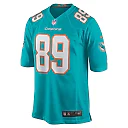 Zennovawear Julian Hill 89 Miami Dolphins Game Men Jersey - Aqua