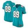 Zennovawear Julian Hill 89 Miami Dolphins Women's Game Jersey - Aqua