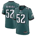 Zennovawear Julian Okwara 52 Philadelphia Eagles Game Men Jersey - Midnight Green