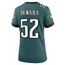 Zennovawear Julian Okwara 52 Philadelphia Eagles Women's Game Jersey - Midnight Green