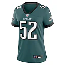 Zennovawear Julian Okwara 52 Philadelphia Eagles Women's Game Jersey - Midnight Green