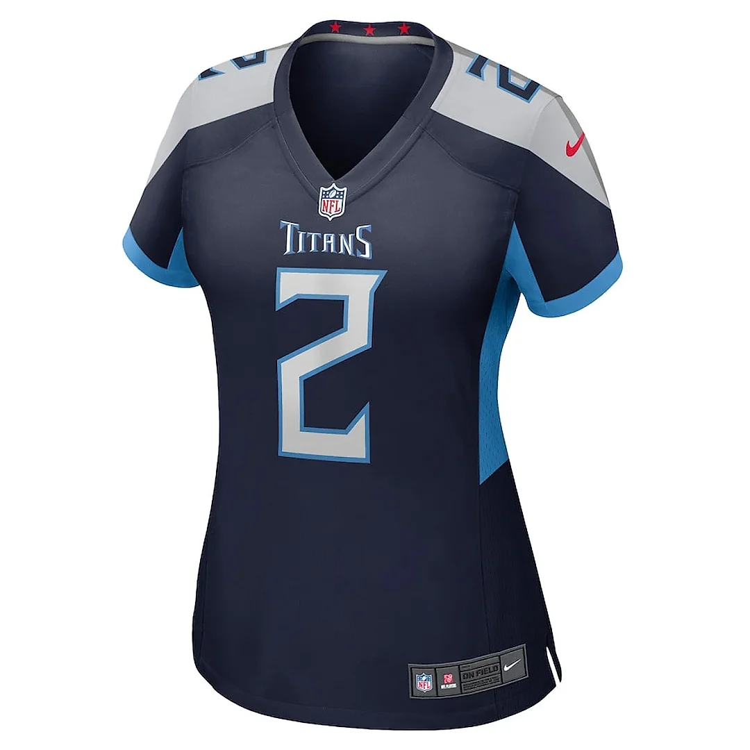 Zennovawear Julio Jones 2 Tennessee Titans Women Game Jersey - Navy