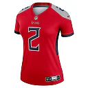 Zennovawear Julio Jones 2 Tennessee Titans Women Inverted Legend Jersey - Red