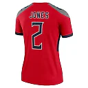 Zennovawear Julio Jones 2 Tennessee Titans Women Inverted Legend Jersey - Red