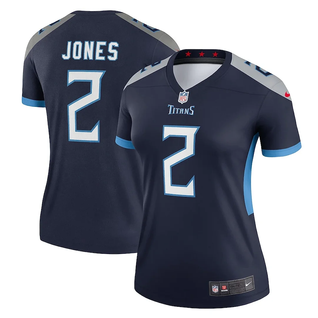 Zennovawear Julio Jones 2 Tennessee Titans Women Legend Jersey - Navy