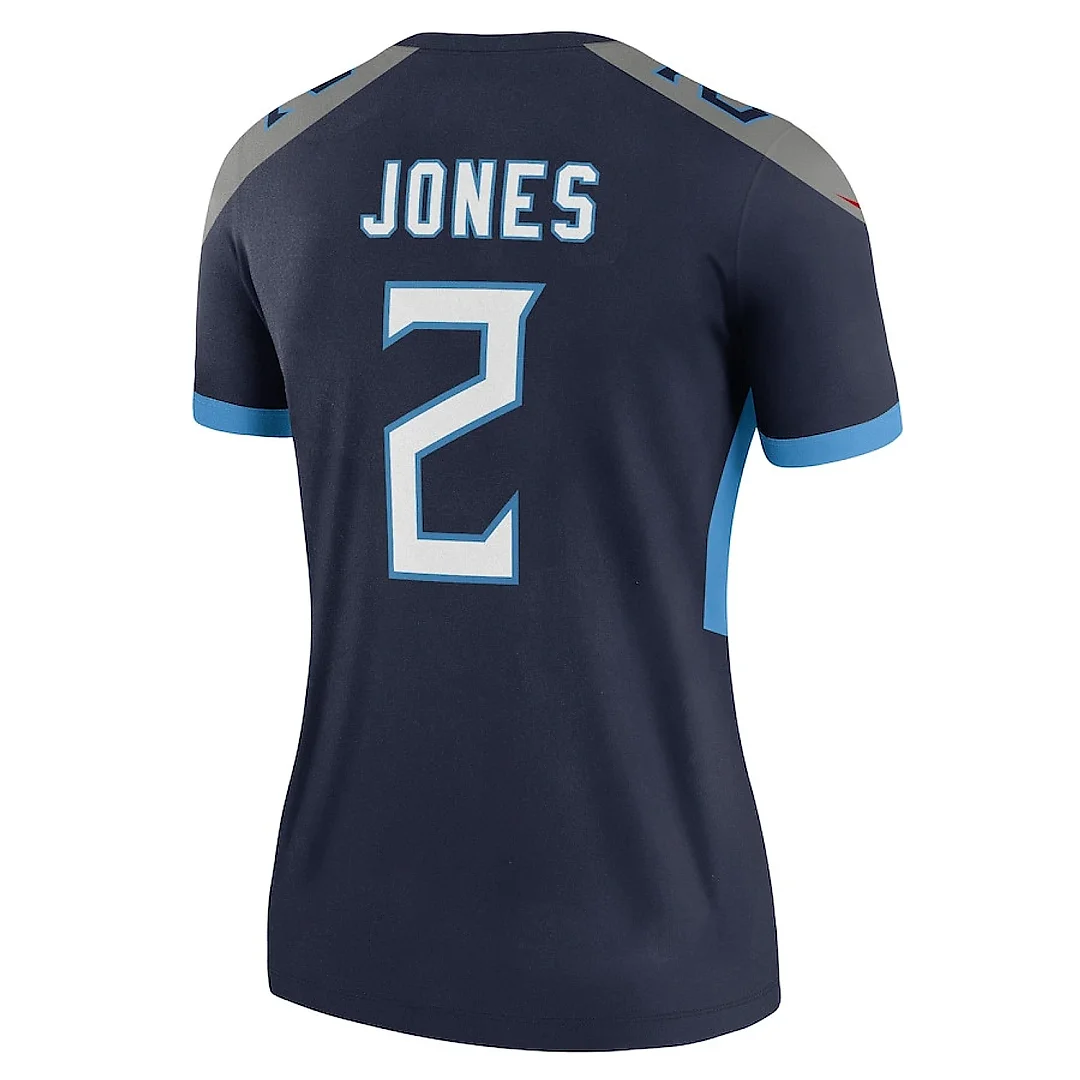 Zennovawear Julio Jones 2 Tennessee Titans Women Legend Jersey - Navy