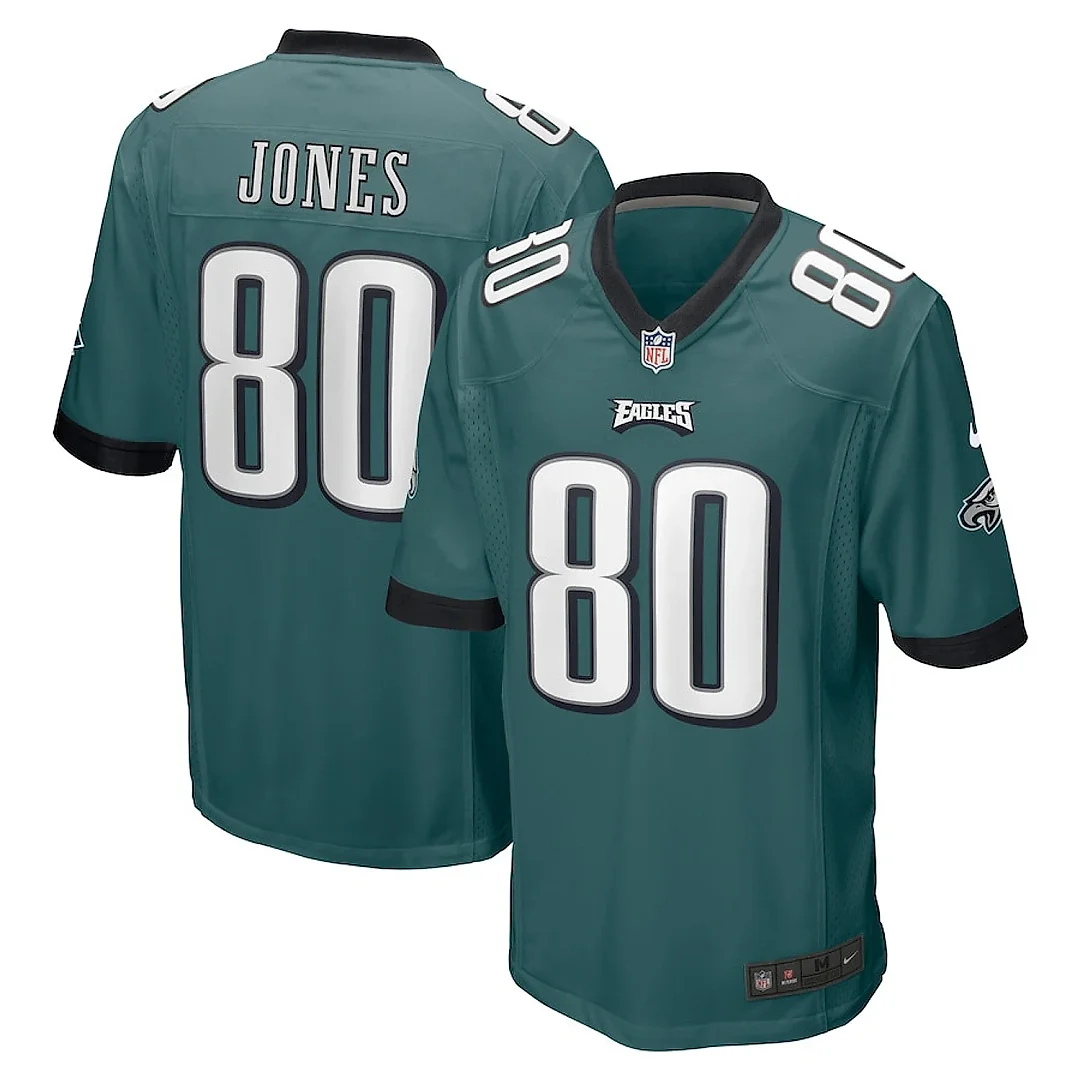 Zennovawear Julio Jones 80 Philadelphia Eagles Game Men Jersey - Midnight Green