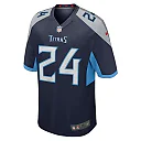 Zennovawear Julius Wood 24 Tennessee Titans Game Men Jersey - Navy