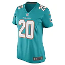 Zennovawear Justin Bethel 20 Miami Dolphins Women Game Jersey - Aqua