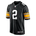 Zennovawear Justin Fields 2 Pittsburgh Steelers Alternate Game Men Jersey - Black