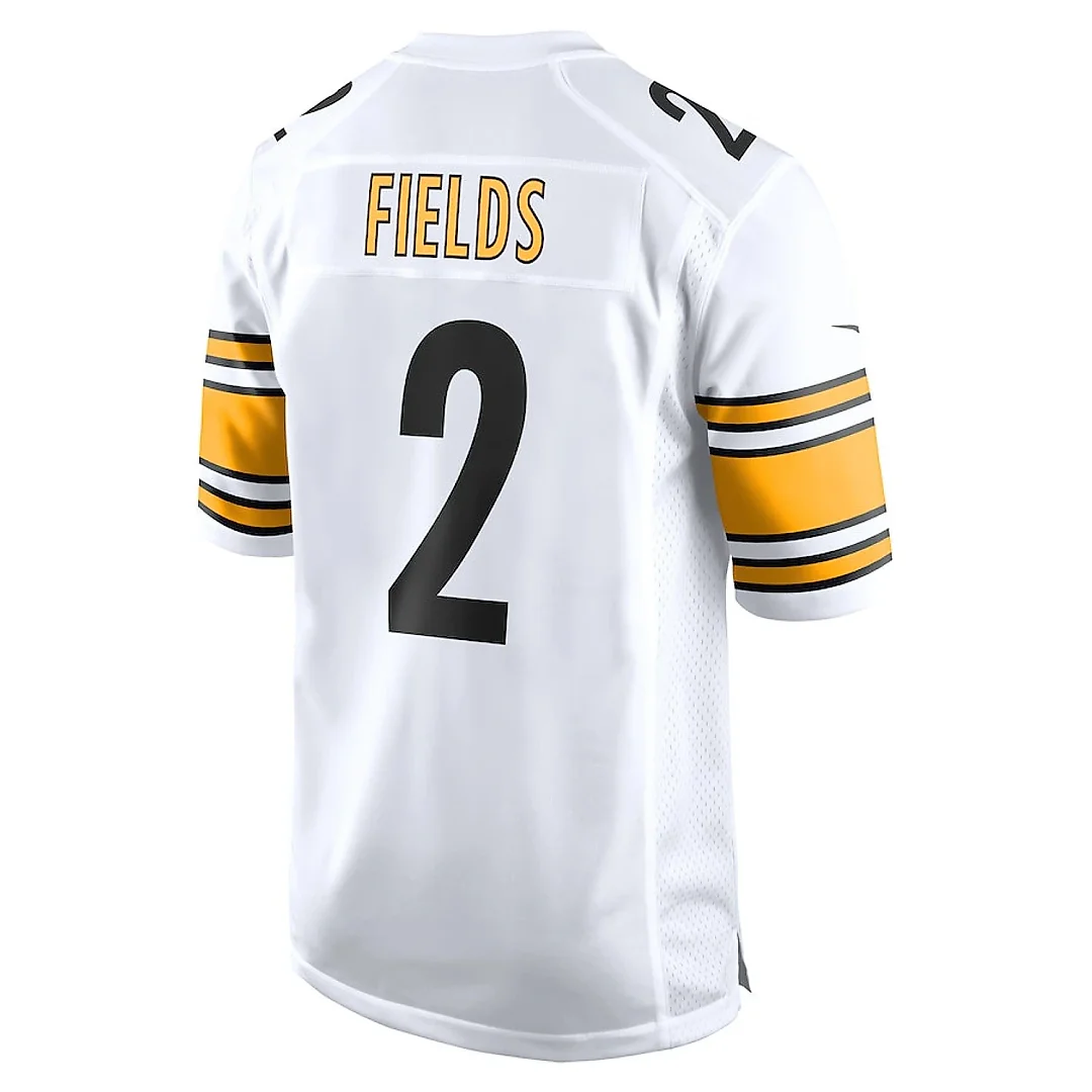 Zennovawear Justin Fields 2 Pittsburgh Steelers Game Men Jersey - White