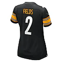 Zennovawear Justin Fields 2 Pittsburgh Steelers Game Women Jersey - Black
