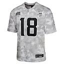 Zennovawear Justin Jefferson 18 Minnesota Vikings 2024 Salute to Service Game YOUTH Jersey - Arctic Camo