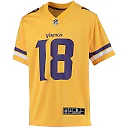 Zennovawear Justin Jefferson 18 Minnesota Vikings YOUTH Inverted Team Game Jersey - Gold