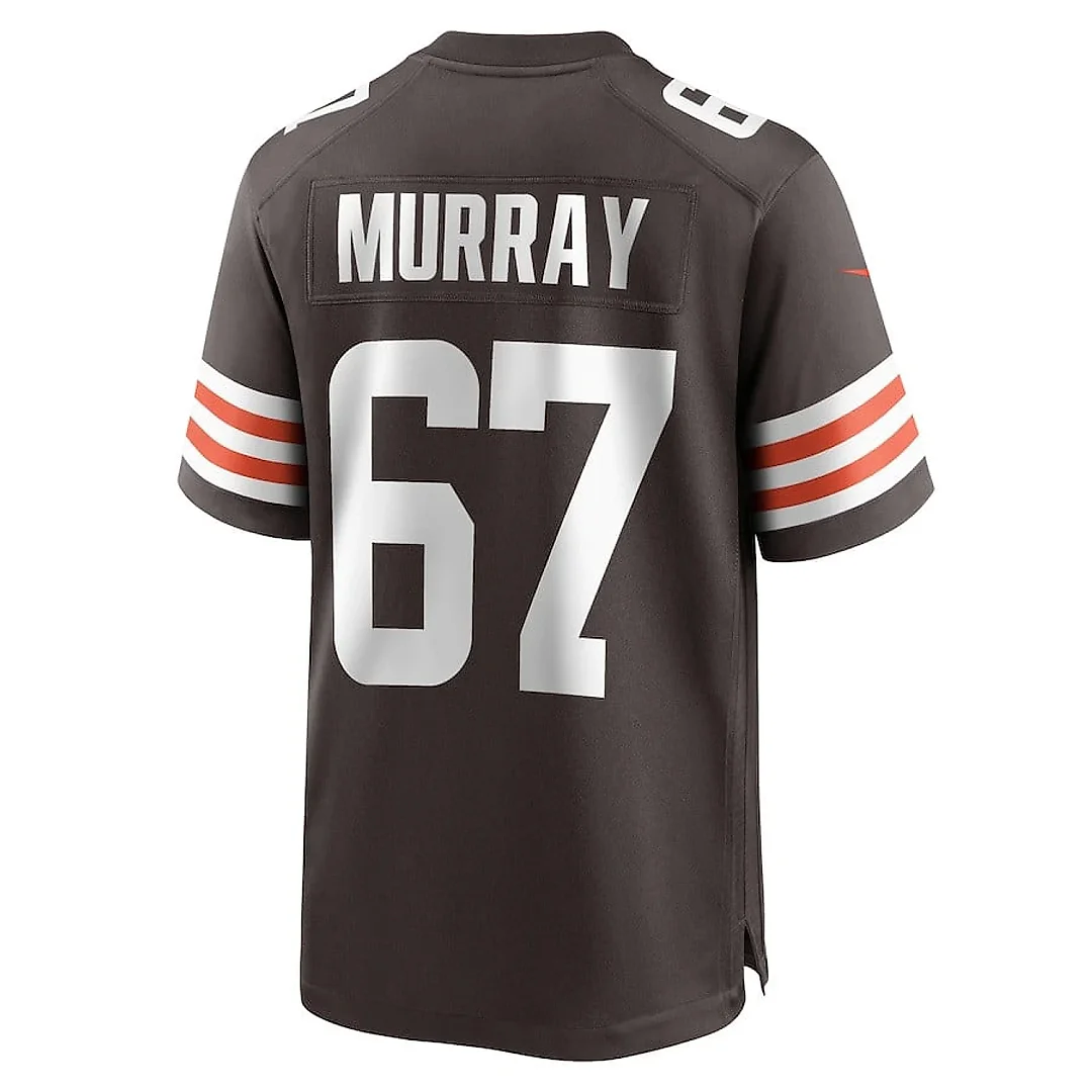 Zennovawear Justin Murray 67 Cleveland Browns Game Men Jersey - Brown