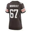 Zennovawear Justin Murray 67 Cleveland Browns Game Women Jersey - Brown