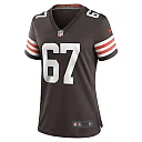Zennovawear Justin Murray 67 Cleveland Browns Game Women Jersey - Brown
