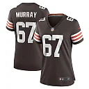 Zennovawear Justin Murray 67 Cleveland Browns Game Women Jersey - Brown