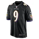 Zennovawear Justin Tucker 9 Baltimore Ravens Men Game Jersey - Black