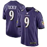 Zennovawear Justin Tucker 9 Baltimore Ravens Men Game Jersey - Purple