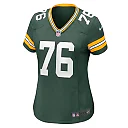 Zennovawear Kadeem Telfort 76 Green Bay Packers Women's Game Jersey - Green