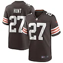Zennovawear Kareem Hunt 27 Cleveland Browns Game Men Jersey - Brown