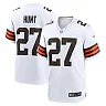 Zennovawear Kareem Hunt 27 Cleveland Browns Game Men Jersey - White
