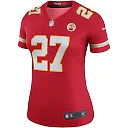 Zennovawear Kareem Hunt 27 Kansas City Chiefs Women Color Rush Legend Jersey - Red