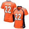Zennovawear Kareem Jackson 22 Denver Broncos Women Game Jersey - Orange
