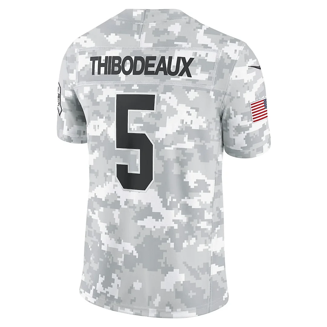 Zennovawear Kayvon Thibodeaux 5 New York Giants 2024 Salute to Service Limited Men Jersey - Arctic Camo