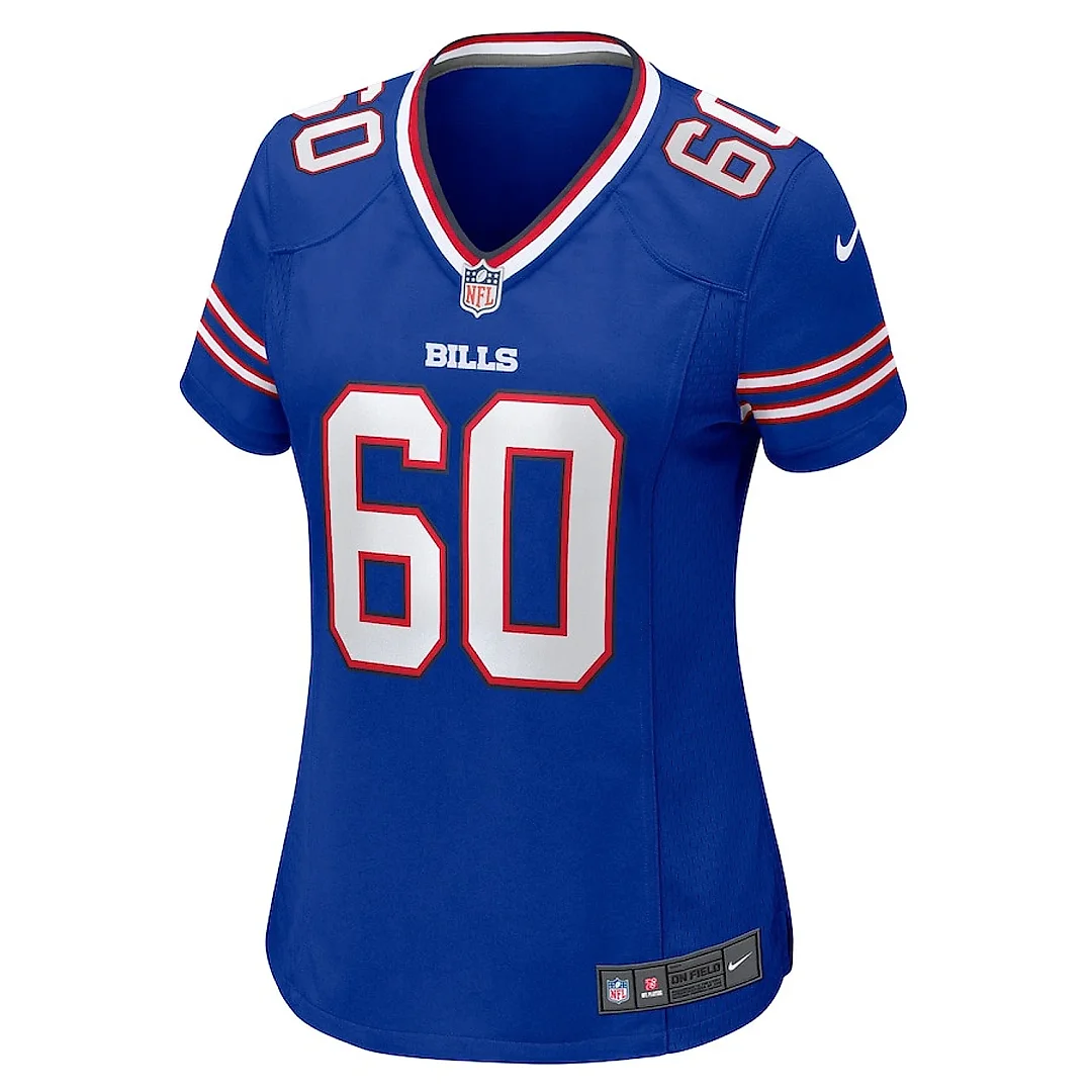Zennovawear Keaton Bills 60 Buffalo Bills Women's Game Jersey - Royal