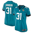 Zennovawear Keilan Robinson 31 Jacksonville Jaguars Women's Game Jersey - Teal