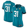 Zennovawear Keilan Robinson 31 Jacksonville Jaguars Women's Game Jersey - Teal