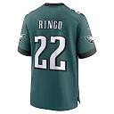 Zennovawear Kelee Ringo 22 Philadelphia Eagles Super Bowl LIX YOUTH Jersey - Midnight Green