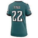 Zennovawear Kelee Ringo 22 Philadelphia Eagles Women's Team Game Jersey - Midnight Green