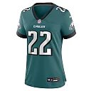 Zennovawear Kelee Ringo 22 Philadelphia Eagles Women's Team Game Jersey - Midnight Green