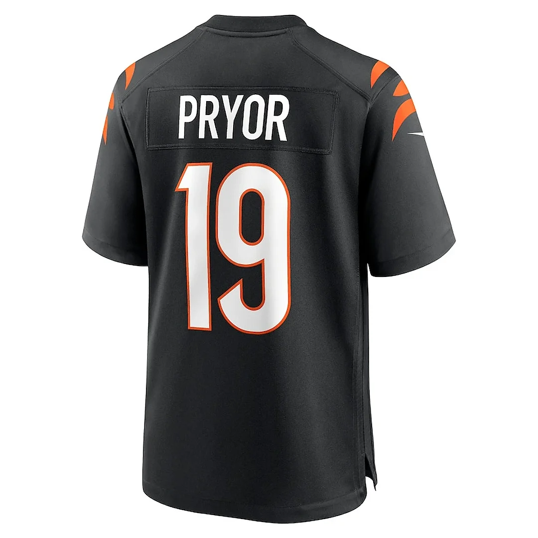 Zennovawear Kendric Pryor 19 Cincinnati Bengals Game Men Jersey - Black