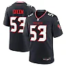 Zennovawear Kendrick Green 53 Houston Texans Team Game Men Jersey - Navy