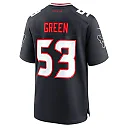 Zennovawear Kendrick Green 53 Houston Texans Team Game Men Jersey - Navy
