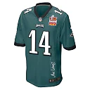 Zennovawear Kenneth Gainwell 14 Philadelphia Eagles Super Bowl LIX Champions Patch 'New Orleans - Where Legends Are Made' EMBROIDERED Game Men...