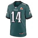 Zennovawear Kenneth Gainwell 14 Philadelphia Eagles Super Bowl LIX YOUTH Jersey - Midnight Green