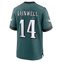 Zennovawear Kenneth Gainwell 14 Philadelphia Eagles Super Bowl LIX YOUTH Jersey - Midnight Green