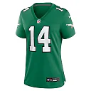 Zennovawear Kenneth Gainwell 14 Philadelphia Eagles Women's Alternate Game Jersey - Kelly Green