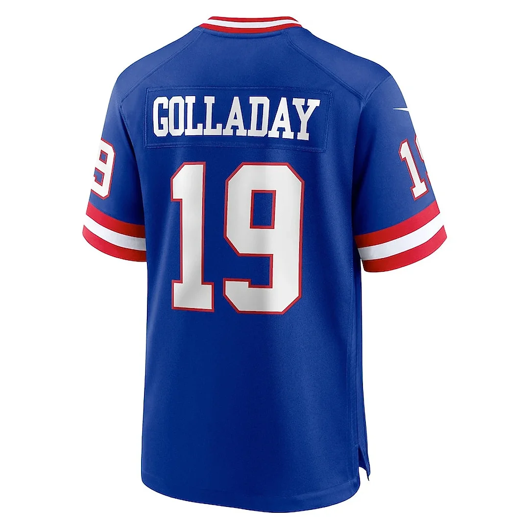 Zennovawear Kenny Golladay 19 New York Giants Men Classic Game Jersey - Royal