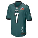 Zennovawear Kenny Pickett 7 Philadelphia Eagles Super Bowl LIX 'New Orleans - A Symphony of Sport' EMBROIDERED Game Men Jersey - Midnight Green