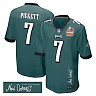 Zennovawear Kenny Pickett 7 Philadelphia Eagles Super Bowl LIX Champions Patch 'New Orleans - The Ultimate Showdown' EMBROIDERED Game Men Jersey...