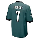 Zennovawear Kenny Pickett 7 Philadelphia Eagles Super Bowl LIX New Orleans Patch Game Men Jersey - Midnight Green