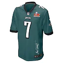 Zennovawear Kenny Pickett 7 Philadelphia Eagles Super Bowl LIX 'New Orleans - Where Legends Are Made' EMBROIDERED Game Men Jersey - Midnight Green