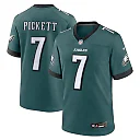Zennovawear Kenny Pickett 7 Philadelphia Eagles Team Game Men Jersey - Midnight Green